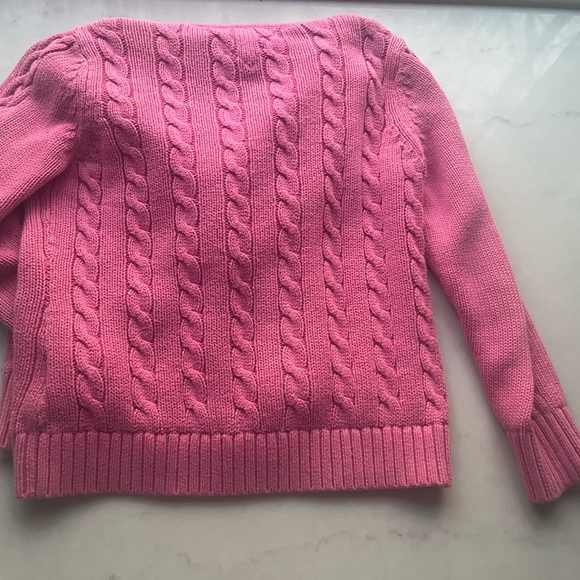 Tommy Hilfiger cable knit zip up sz 6 - Picture 5 of 5